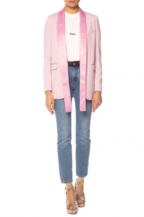 Blazer with shawl lapels, zdjęcie 2 Blazer with shawl lapels od MSGM